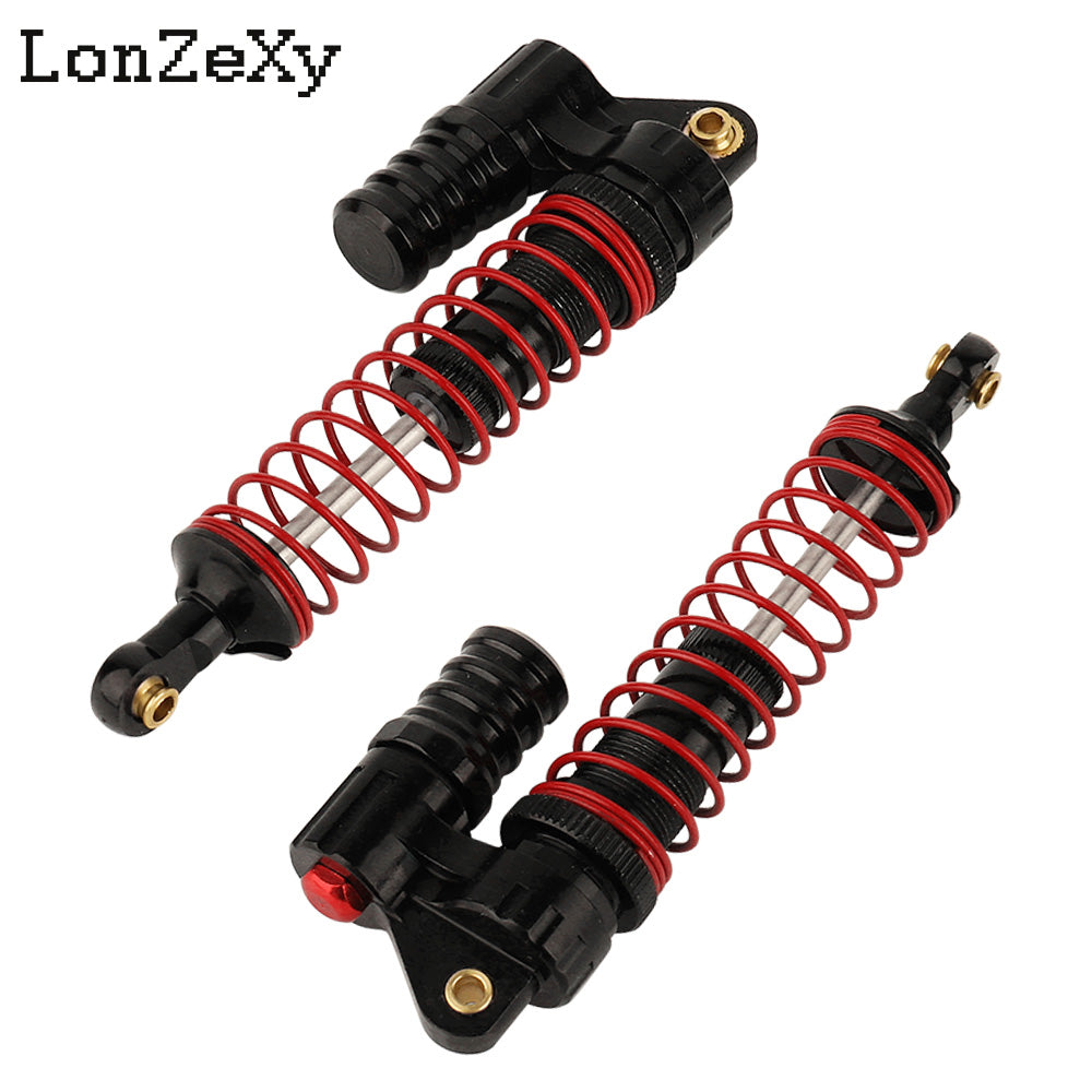 LONZEXY Metal Negative Pressure Shock Set for SCX10 4pcs