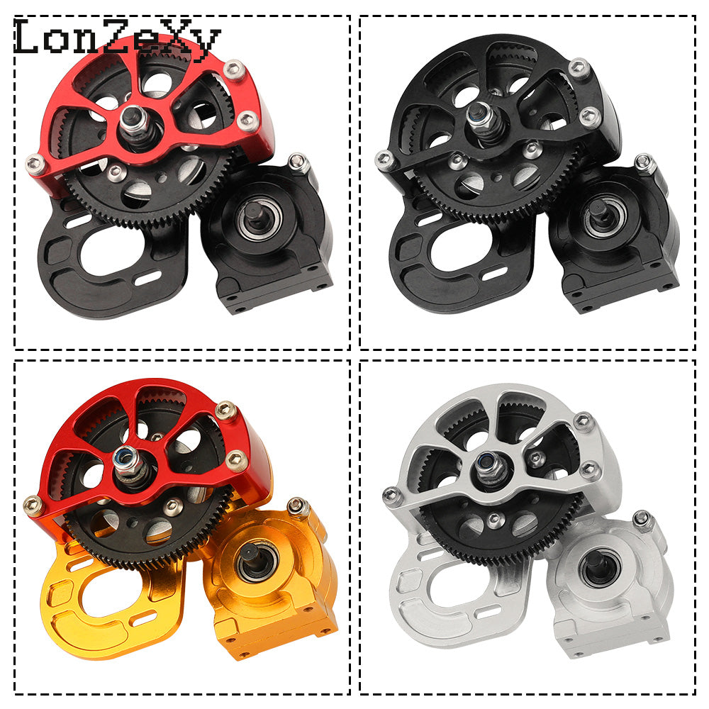 LONZEXY Metal Forward Transmission Gearbox for SCX10 & SCX10 II