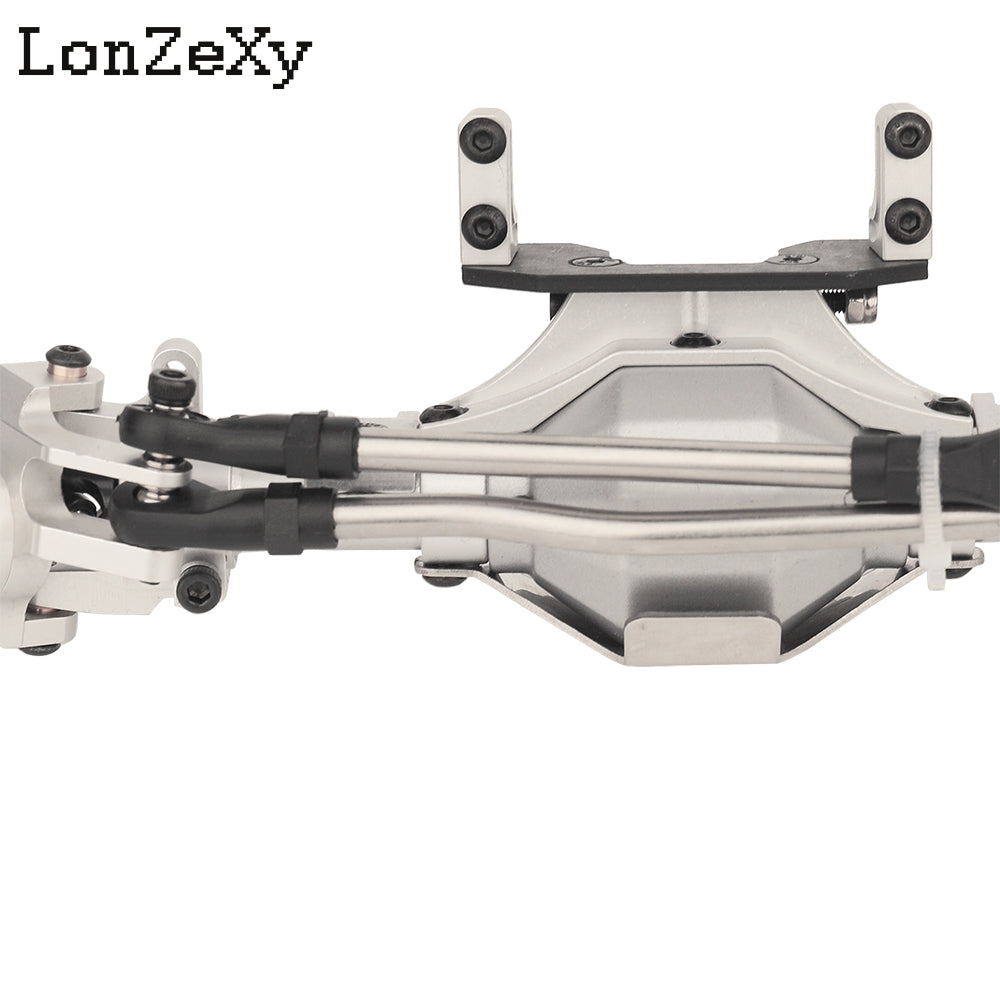 LONZEXY Front & Rear Axle Set for SCX10 SCX10 II