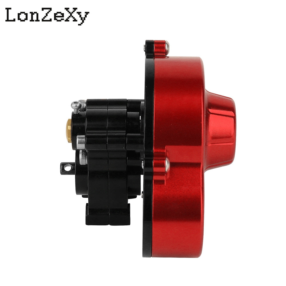 LONZEXY Complete Metal Transmission Gearbox+Gear for SCX10