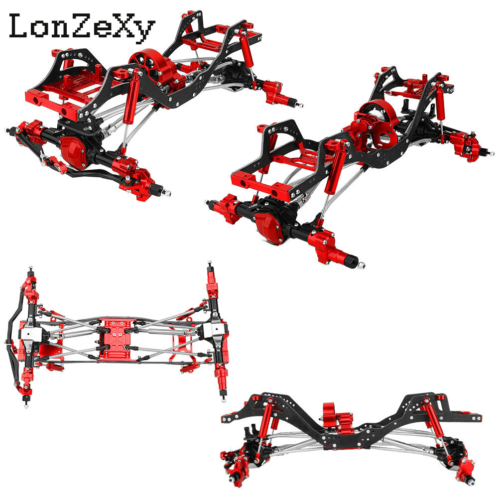 LONZEXY DIY 4x4  Heightened Frame for SCX10