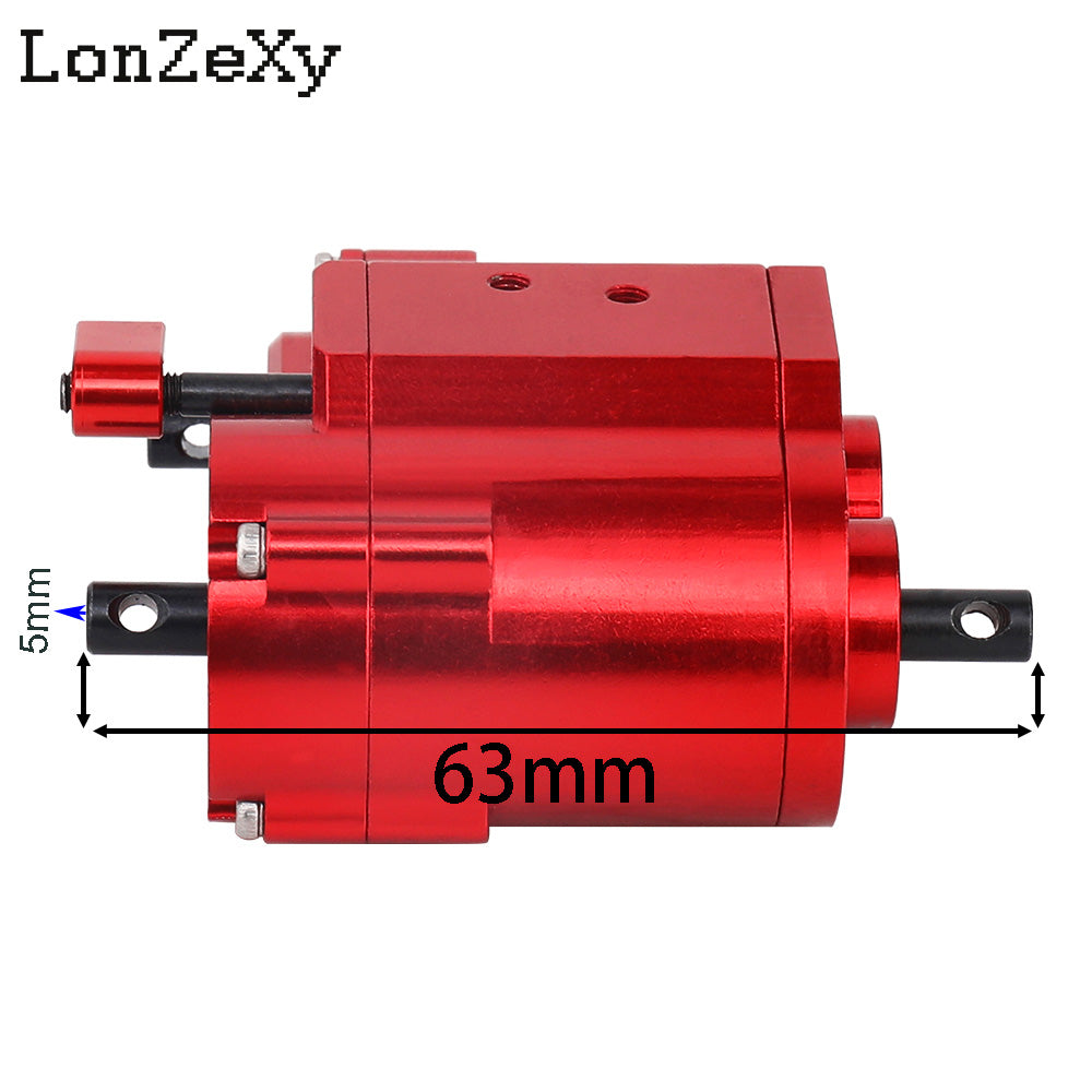 LONZEXY Gearbox  with Mount for SCX10