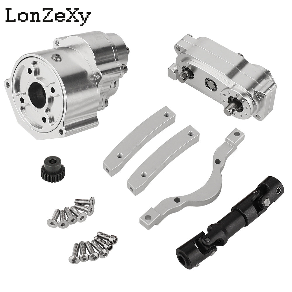 LONZEXY Gearbox with Gear for SCX10 SCX10 II