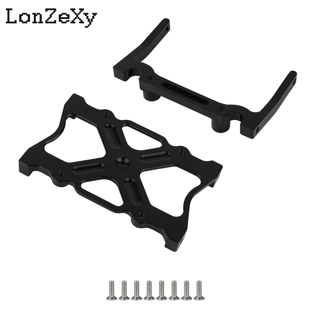 LONZEXY Metal Battery Panel Bracket for SCX10