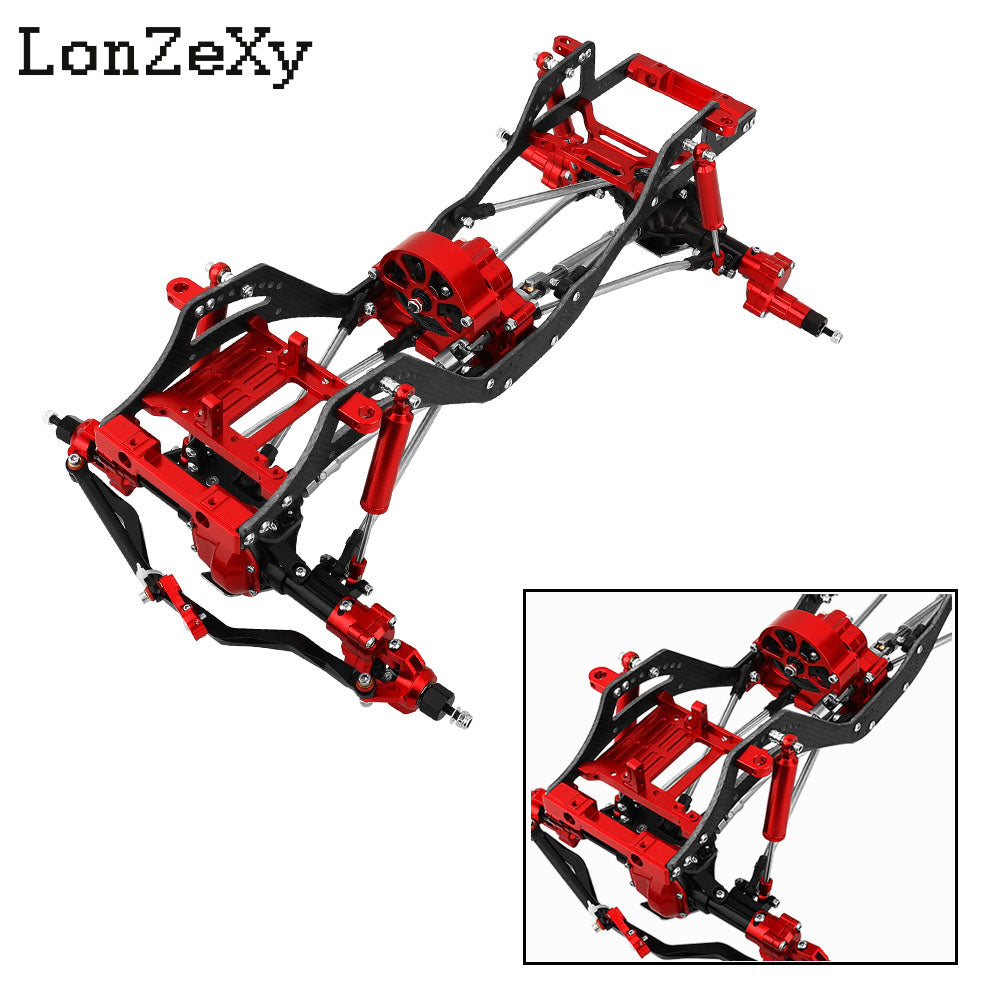 LONZEXY DIY 4x4  Heightened Frame for SCX10