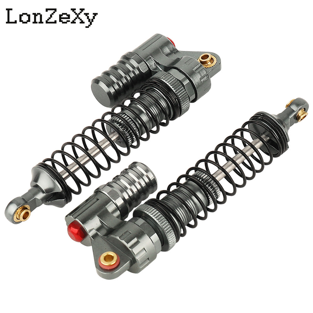 LONZEXY Metal Negative Pressure Shock Set for SCX10 4pcs