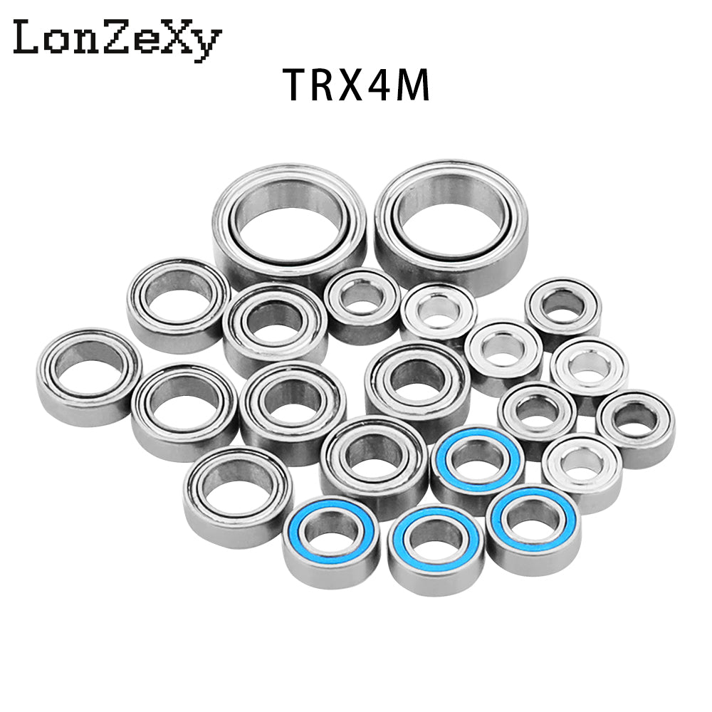 LONZEXY Sealed Steel Bearing Kit (22 pcs) for 1/18 TRX4M