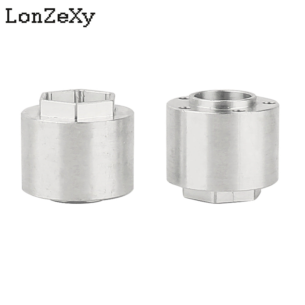 LONZEXY Aluminum Alloy 5-Hole Couplers - 4 Pack for SCX10