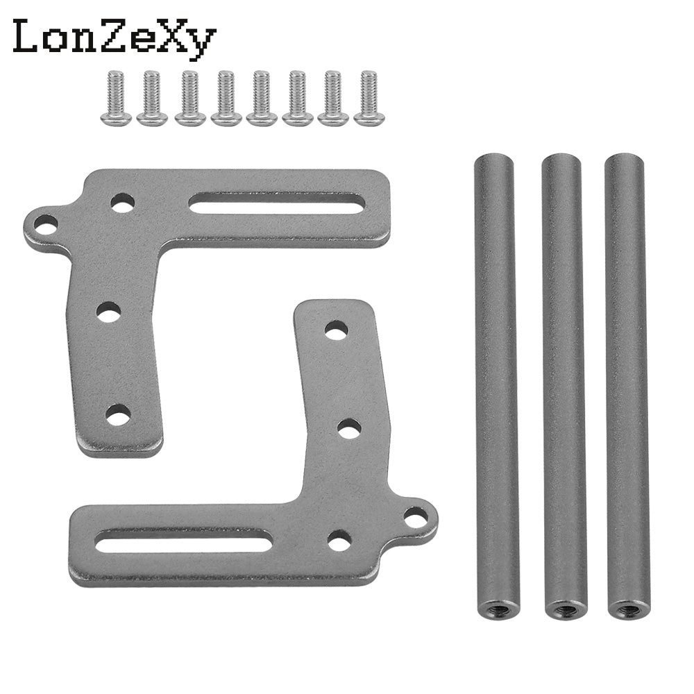 LONZEXY Aluminum Alloy Bumper for LCG TRX4 SCX10