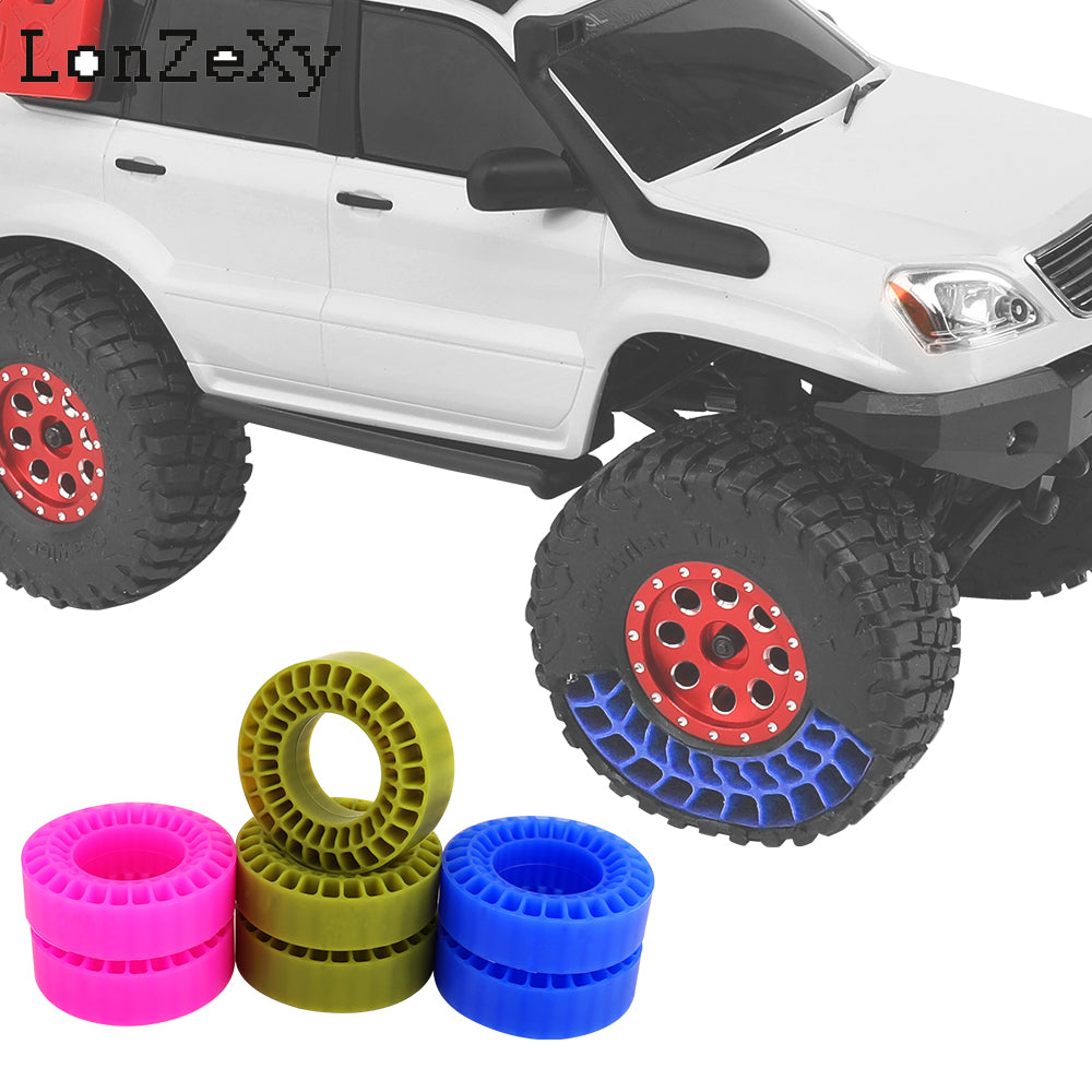 LONZEXY Silicone Rubber Insert Foam Fit 118-122mm (4.75" OD) 1.9" Wheel Tires for 1/10 Crawler