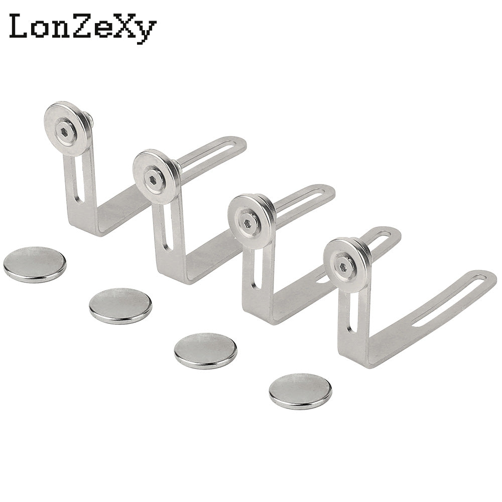 LONZEXY Car Shell Body Mount L-Bracket 4 pcs for SCX10