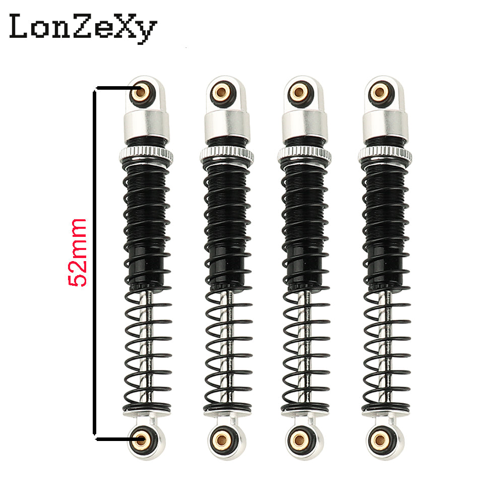 Lonzexy Shocks-Long Double Barrel Damper 51mm for SCX24  1/24 RC