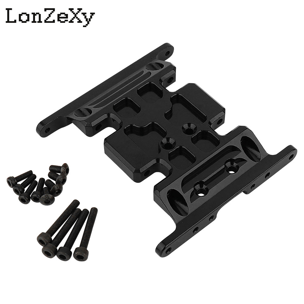 LONZEXY Aluminum Gearbox Mount Base for SCX10