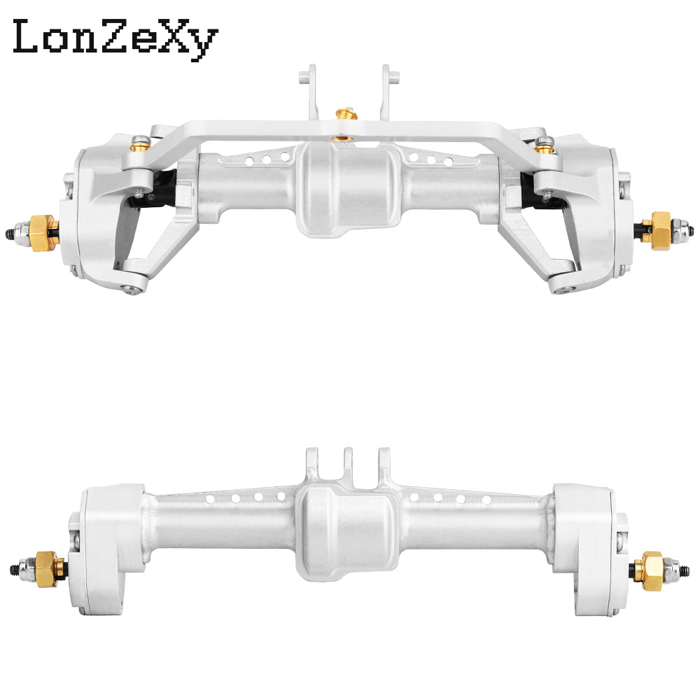 LONZEXY +4mm Extended Aluminum Front Rear Complete Axles for 1/18 TRX4M