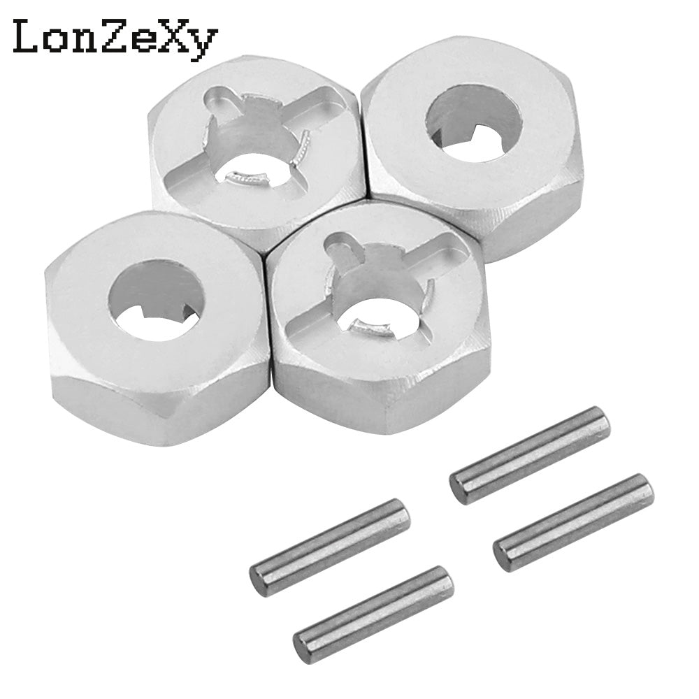 LONZEXY Alloy Wheel Hex Hub Adapter for 1/14 MJX Hyper GO