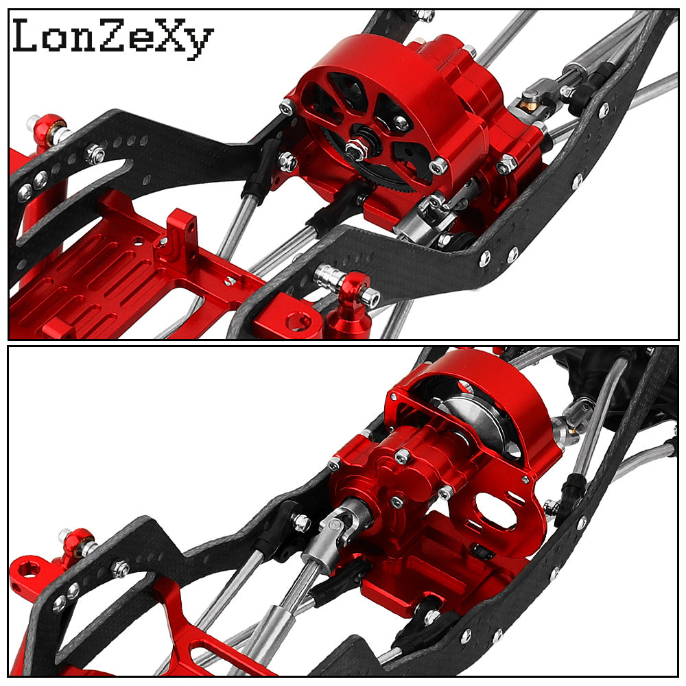 LONZEXY DIY 4x4  Heightened Frame for SCX10