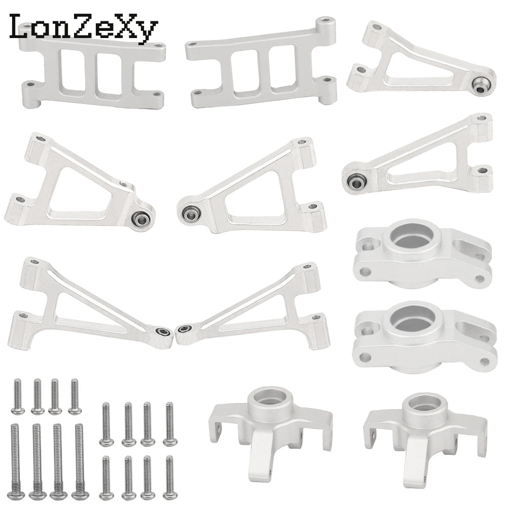 LONZEXY Metal Swing Arm +Steering Cup  Set For Mjx 1/14