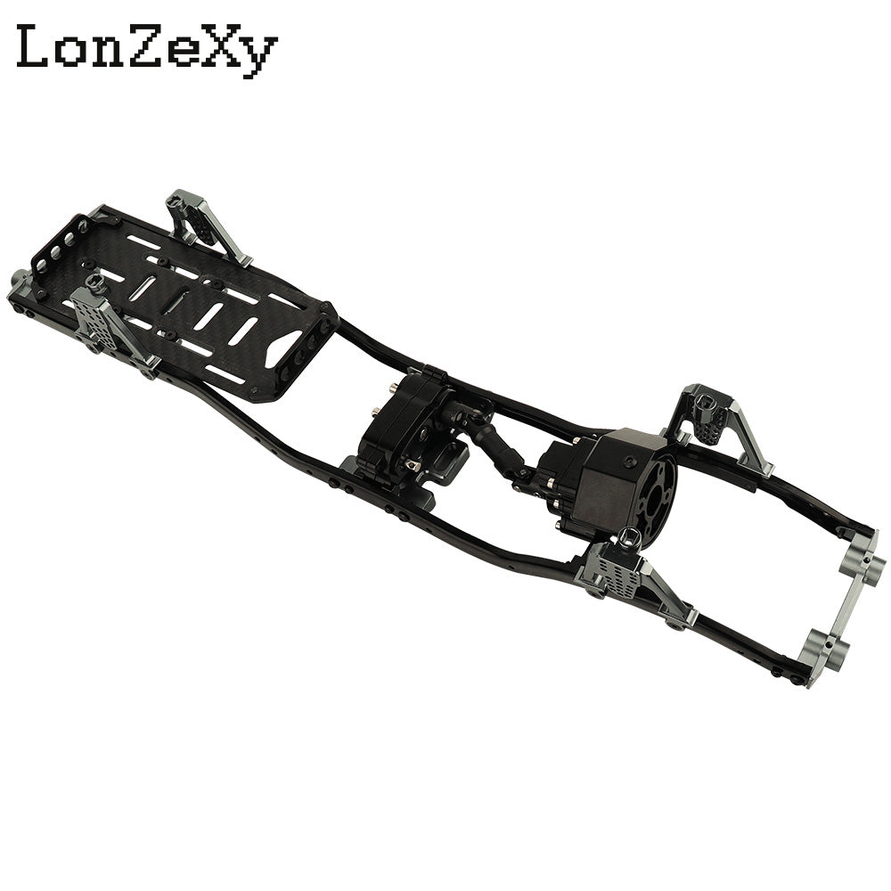 LONZEXY Carbon Fiber Frame Gearboxes for SCX10 SCX10 II
