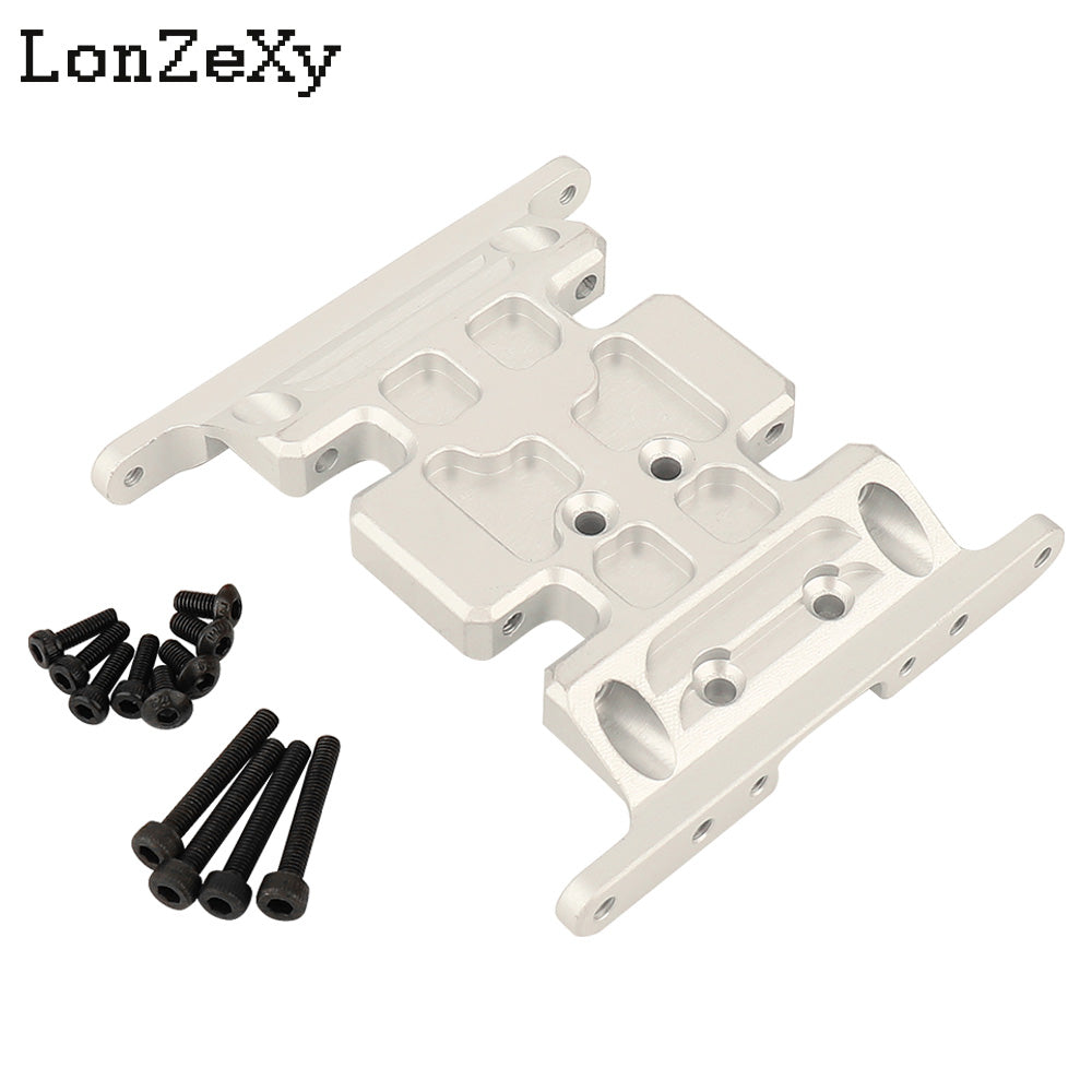 LONZEXY Aluminum Gearbox Mount Base for SCX10