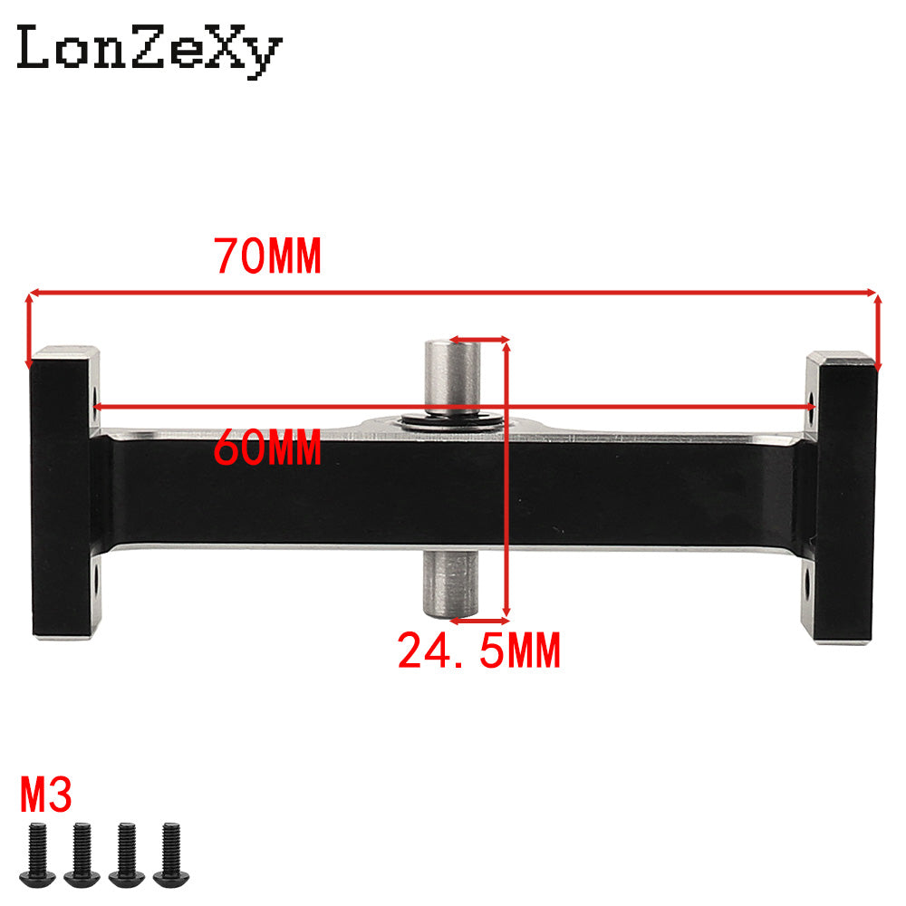 LONZEXY Aluminum Transmission Case for Moa 1.9 Shafty