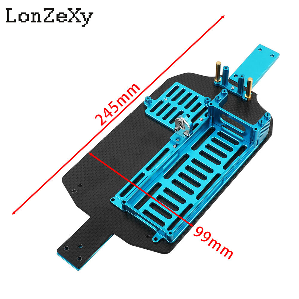 LONZEXY Metal Guard  Plate + Battery Panel for MJX 14209 14210