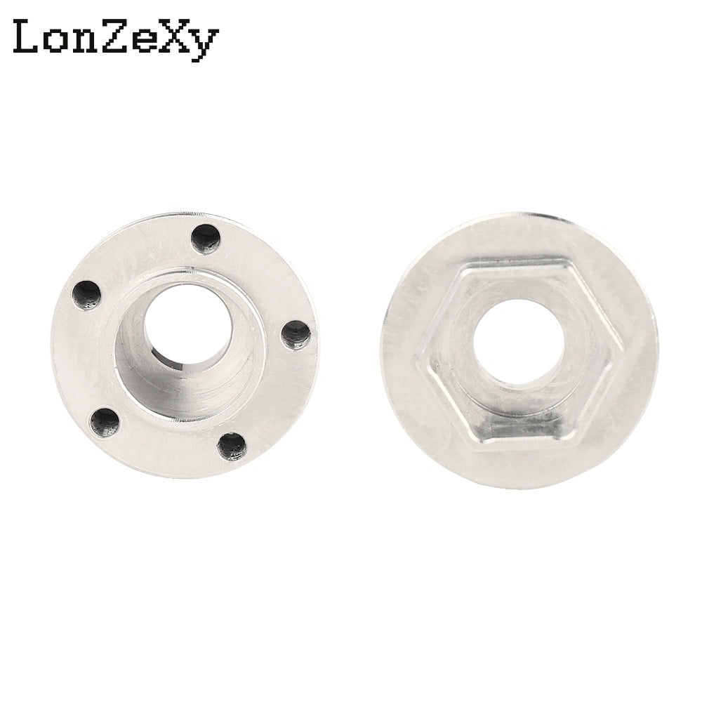 LONZEXY Aluminum Alloy 5-Hole Couplers - 4 Pack for SCX10