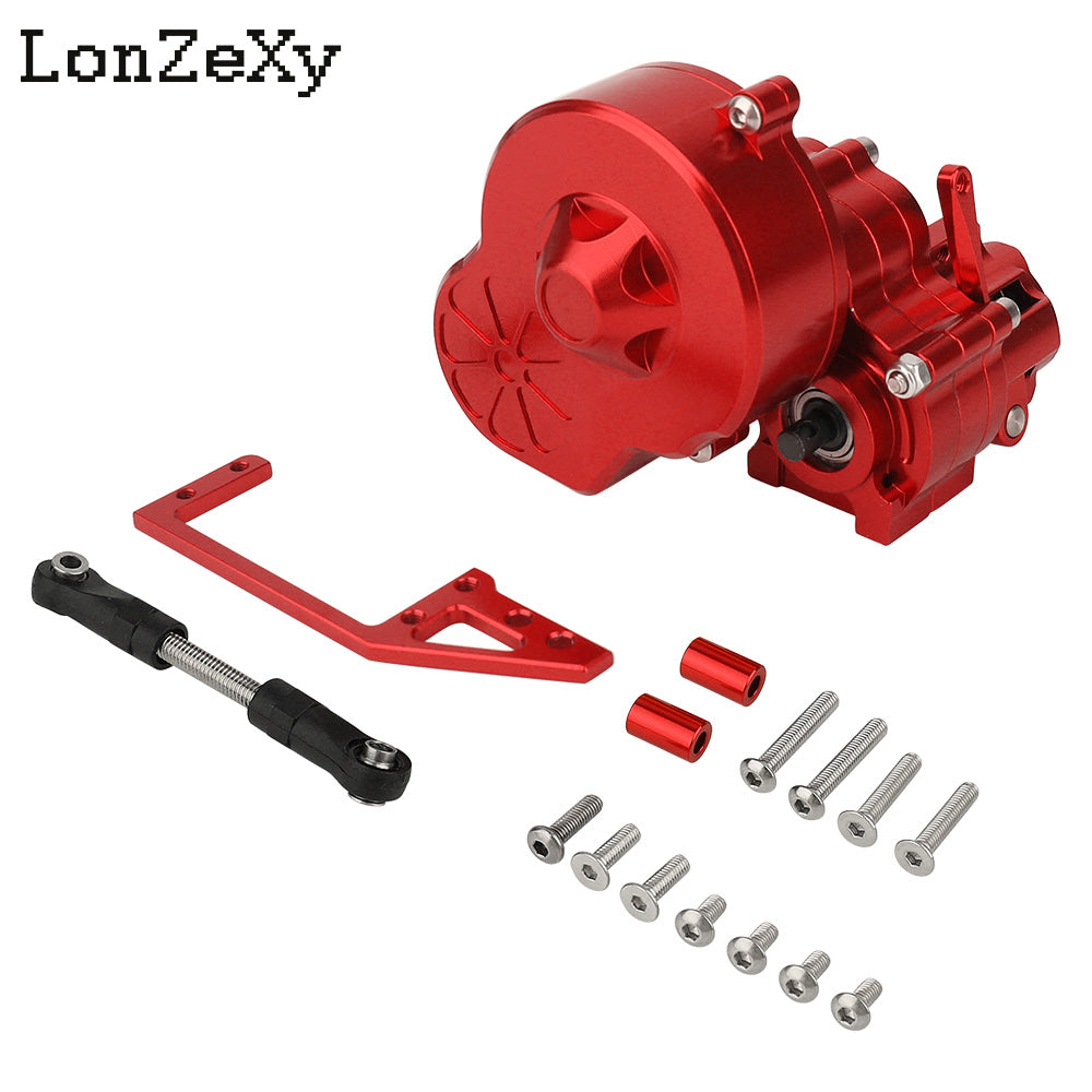 LONZEXY Metal Complete transmission box for SCX10