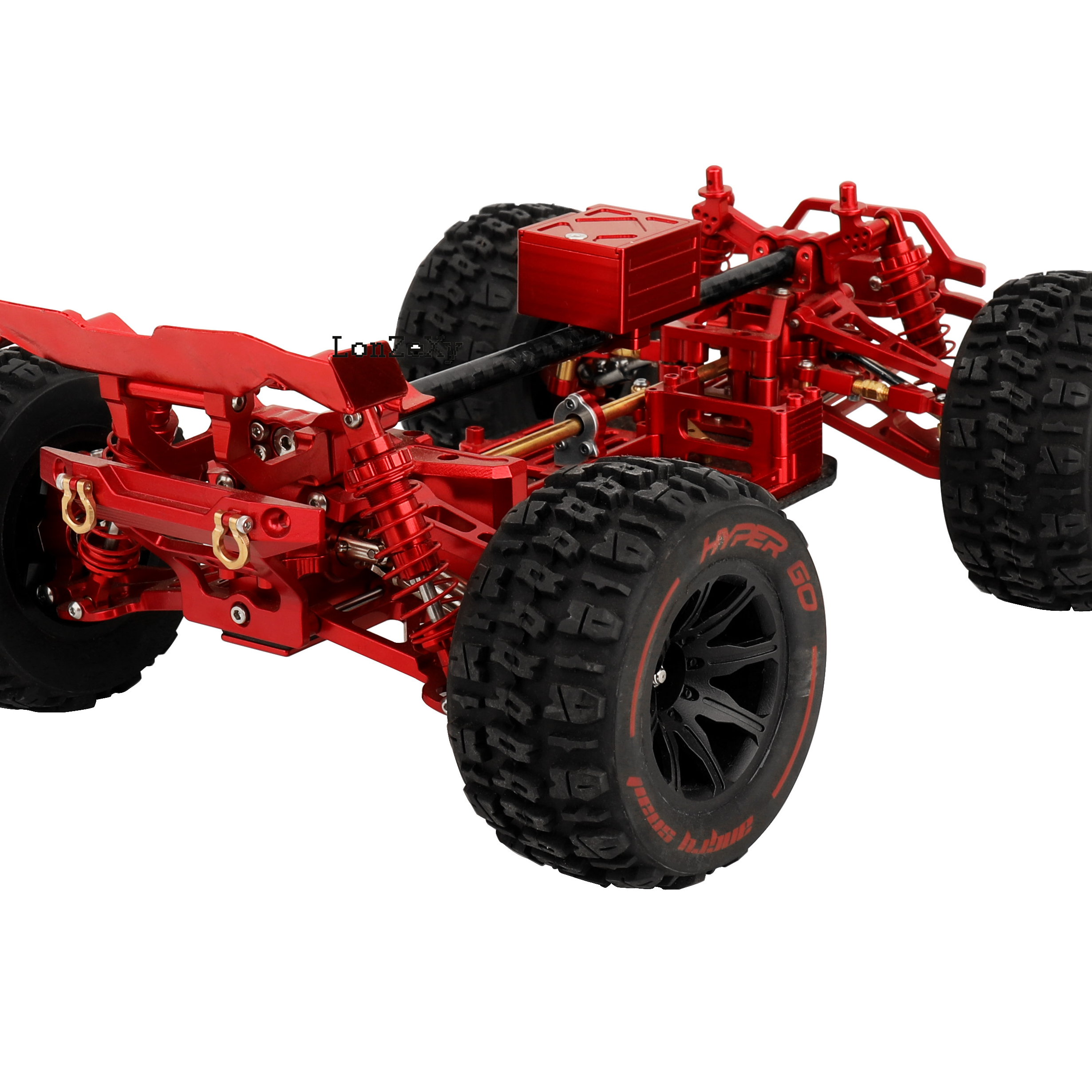 LONZEXY Aluminum Parts kit for for MJX Hyper GO 1/16