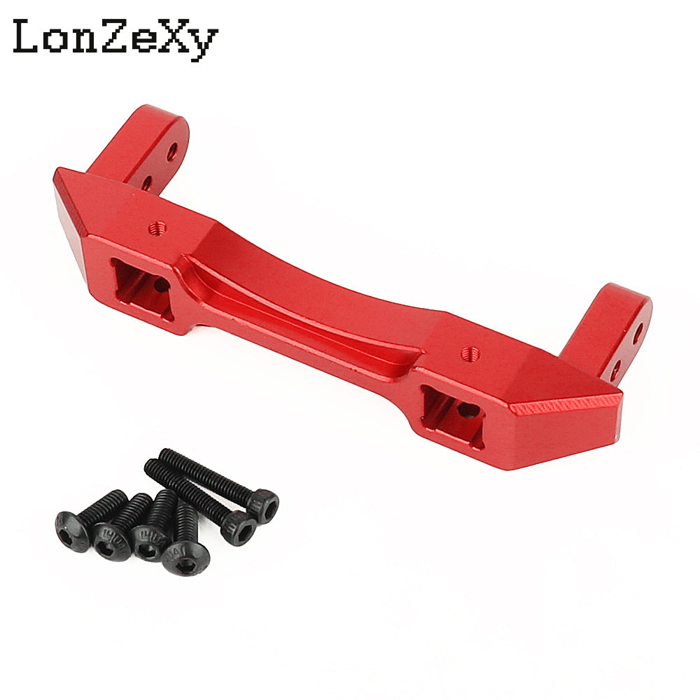 Alloy Metal Rear Plate Mounting Bumper Mount for 1/10 RC Truck Crawler Car SCX10 II 90046 Accessories Upgrades Part