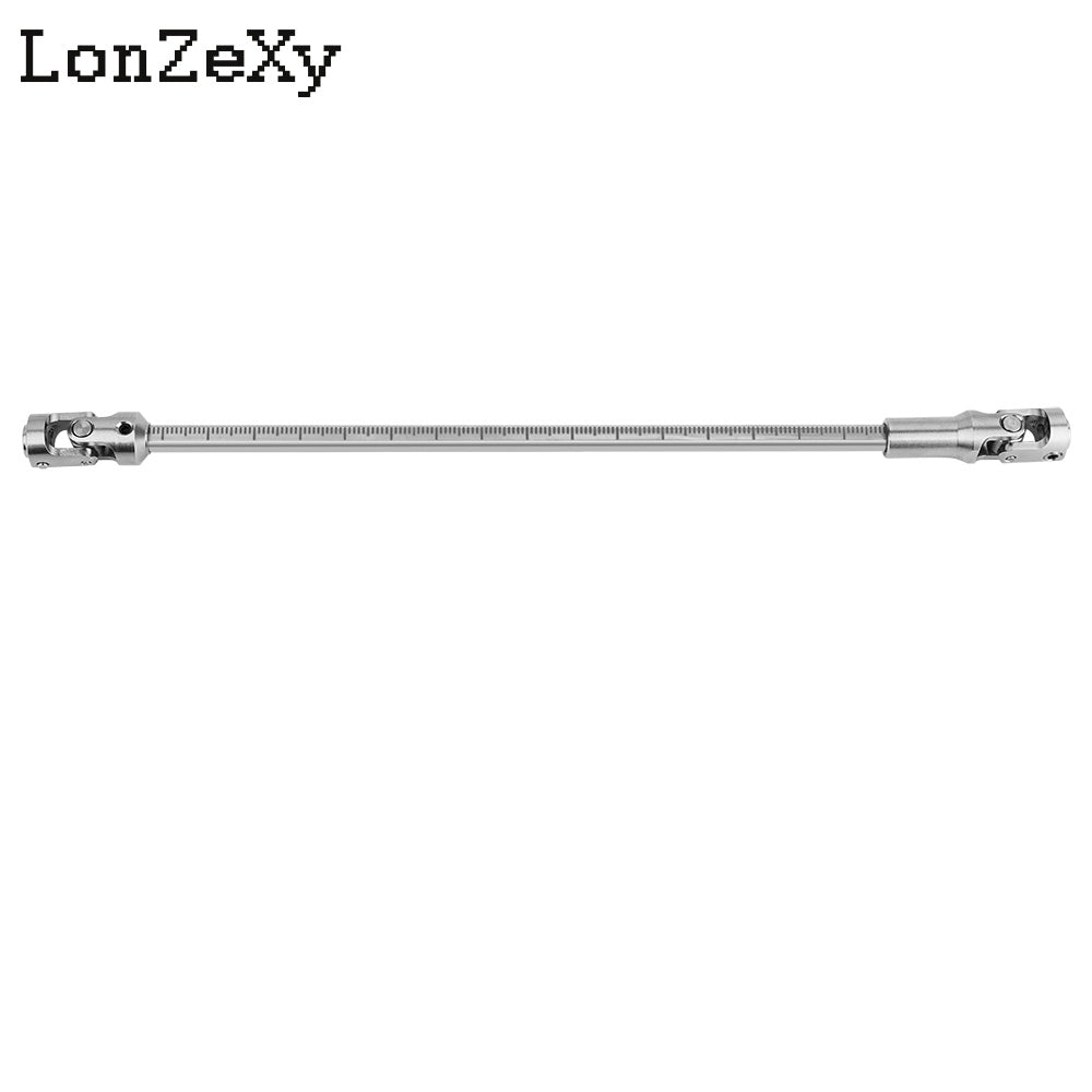 LONZEXY Stainless Steel Driveshaft for Traxxas SCX10 Capra Redcat