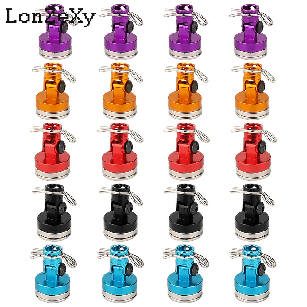 Lonzexy Alloy Magnetic Body Shell Mount Column for HSP Redcat Himoto Traxxas SCX10