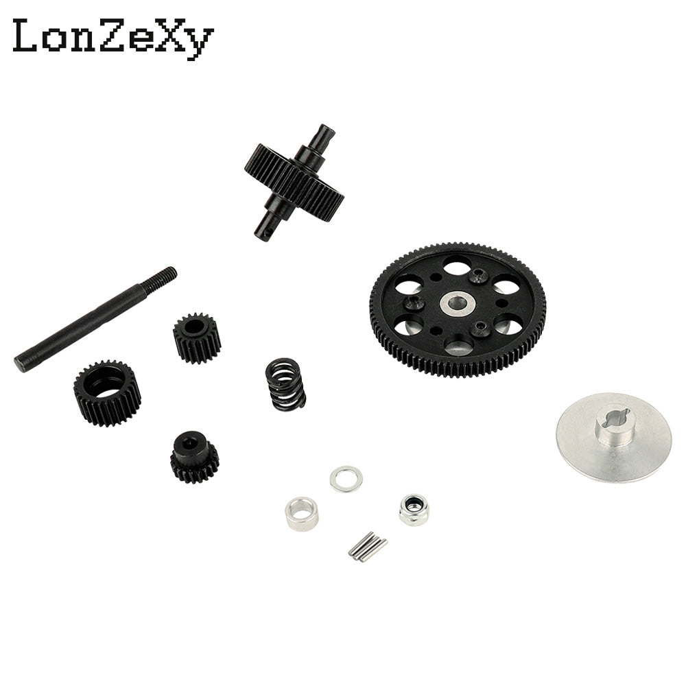 LONZEXY Gearbox with Clear Cover for SCX10 SCX10 II