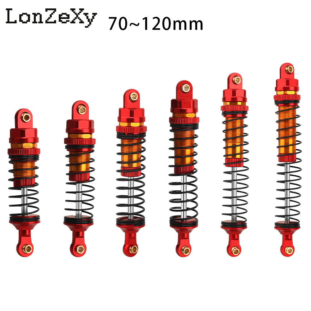 LONZEXY Oil Shock Absorber Set for 1/10 Traxxas Slash