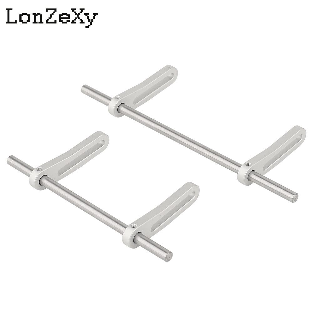 LONZEXY Metal Front Rear Modular Bumper for 1/10 LCG TRX4 TRX6 SCX10 Capra