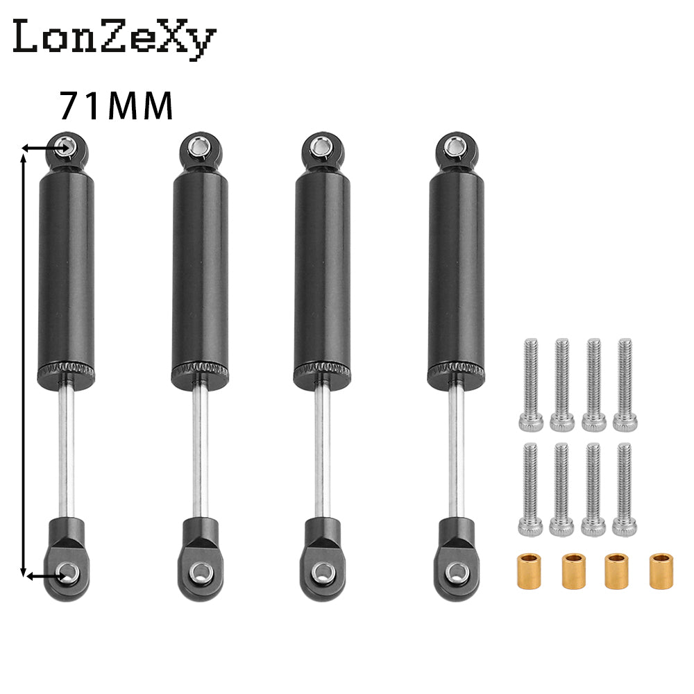 LONZEXY Built-in Spring Shocks Damper for 1/18 TRX-4M  Bronco Defender K10 (71mm)