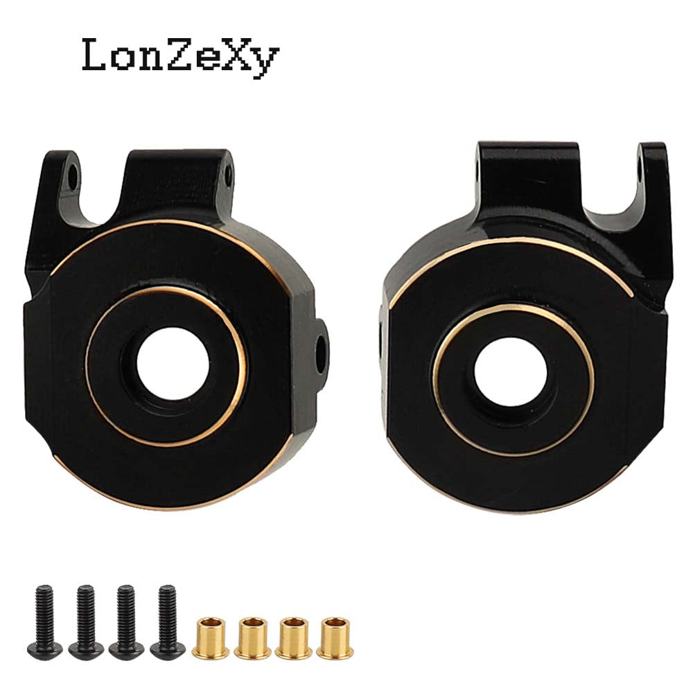 LONZEXY Front Axle Steering Knuckle C Hub for 1/10 SCX10 PRO