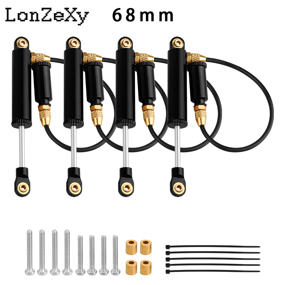 Lonzexy 1/18 TRX4m Internal Shock Absorbers - 65mm（Hole Spacing）4 pcs/set