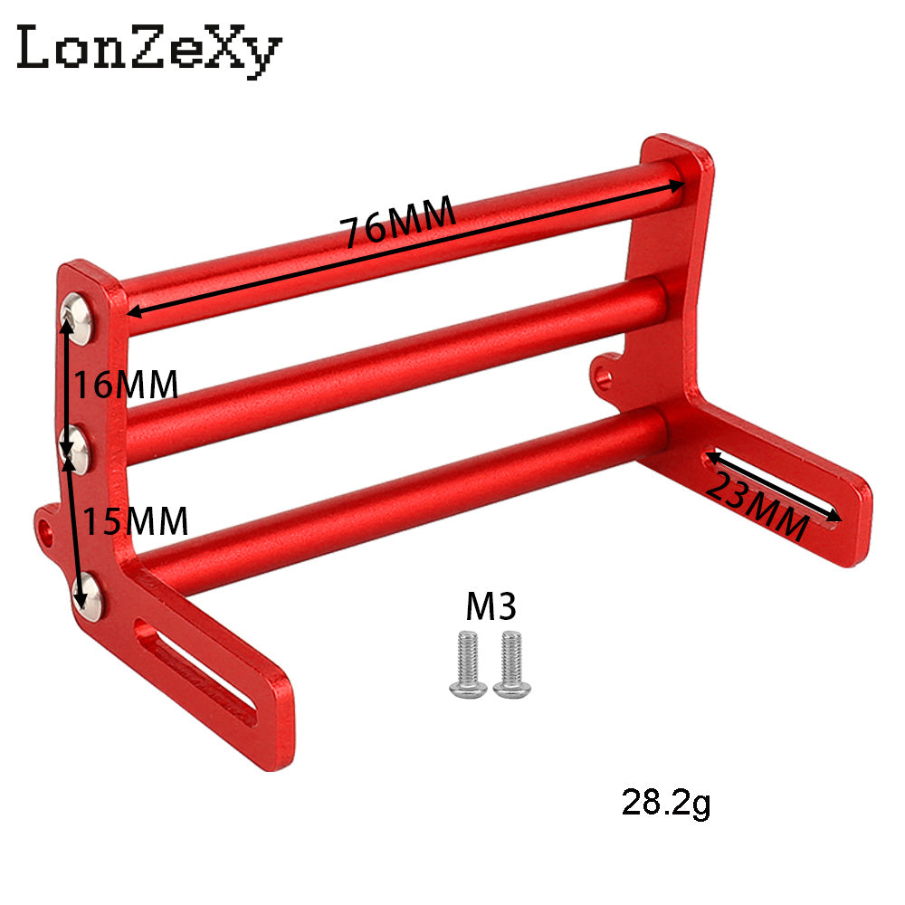 LONZEXY Aluminum Alloy Bumper for LCG TRX4 SCX10