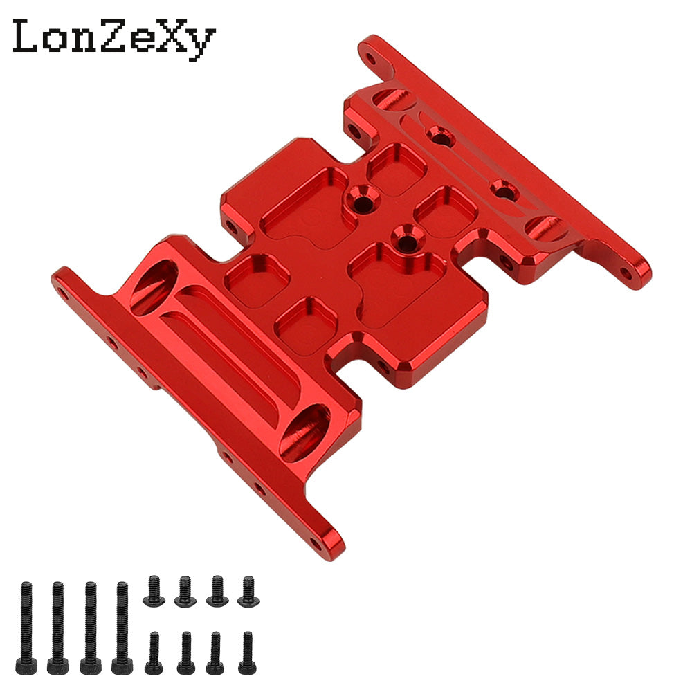 LONZEXY Aluminum Gearbox Mount Base for SCX10