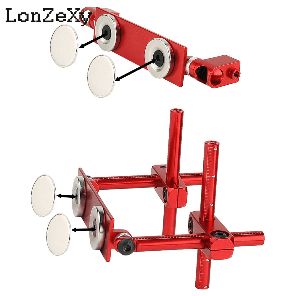 LONZEXY Magnetic Body Shell Mount Column Kit for Sakura TT-01 TT-02