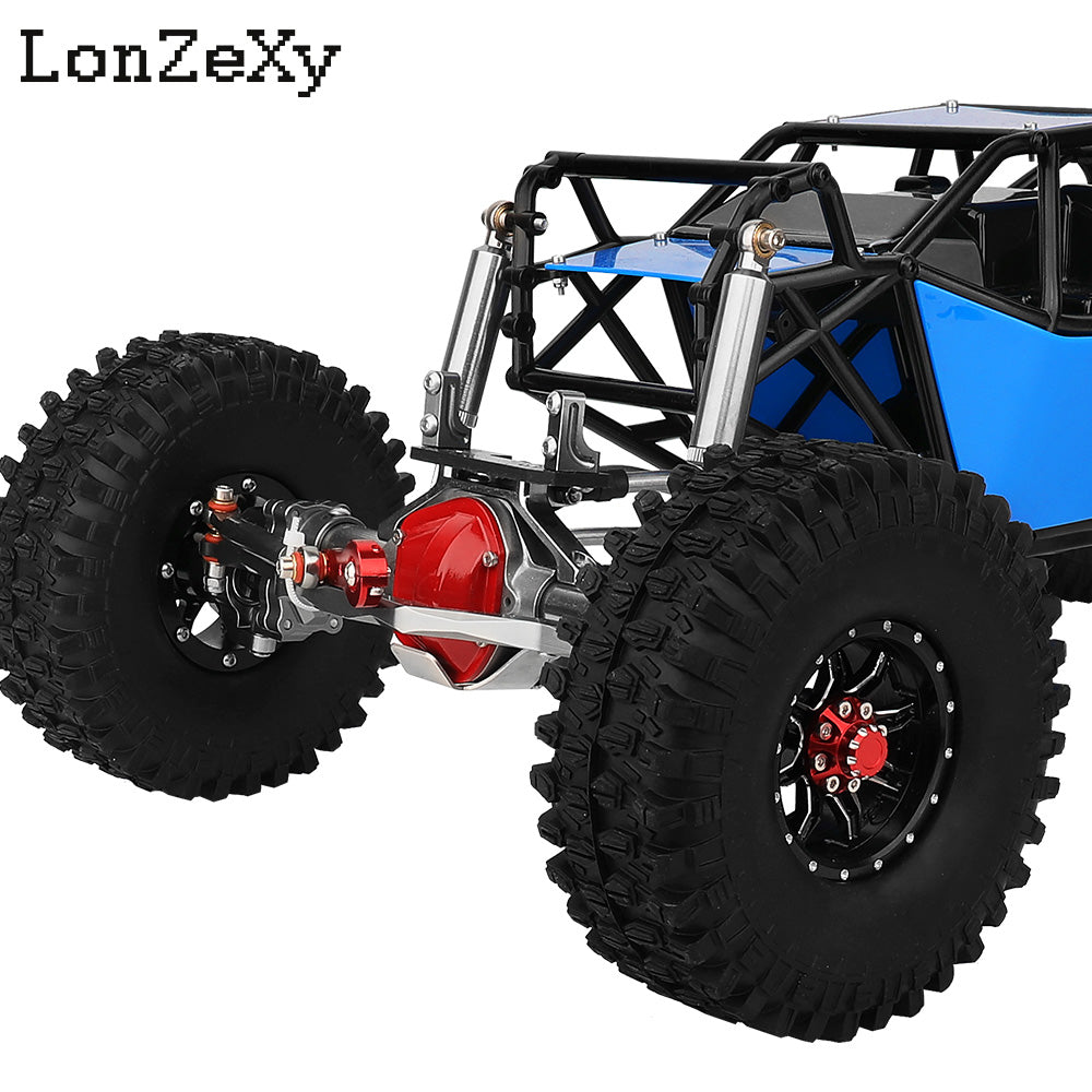 LONZEXY Wheelbase 310mm  Frame Chassis+Nylon Tube Roll Cage for SCX10