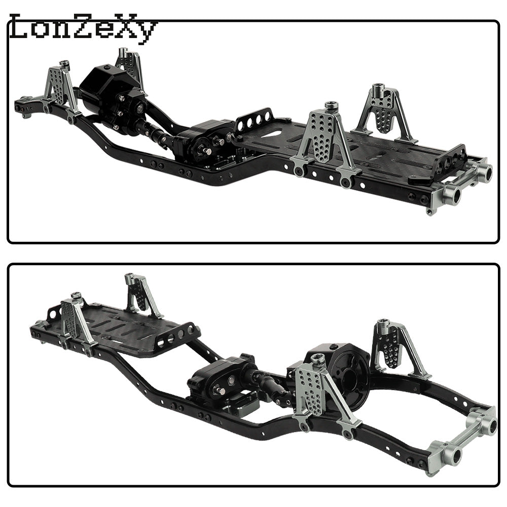 LONZEXY Carbon Fiber Frame Gearboxes for SCX10 SCX10 II