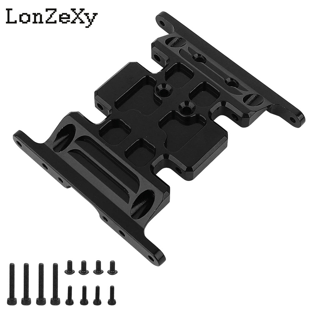LONZEXY Aluminum Gearbox Mount Base for SCX10