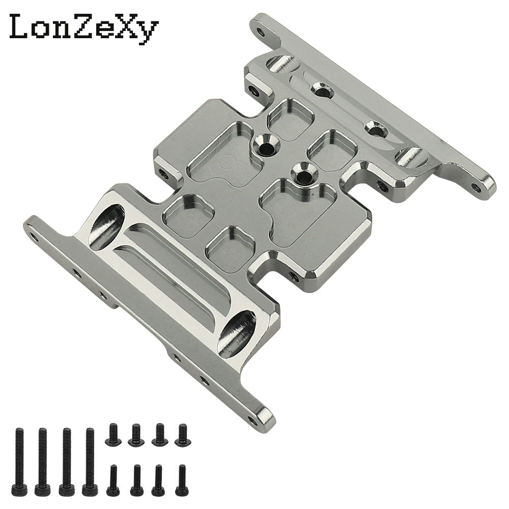 LONZEXY Aluminum Gearbox Mount Base for SCX10