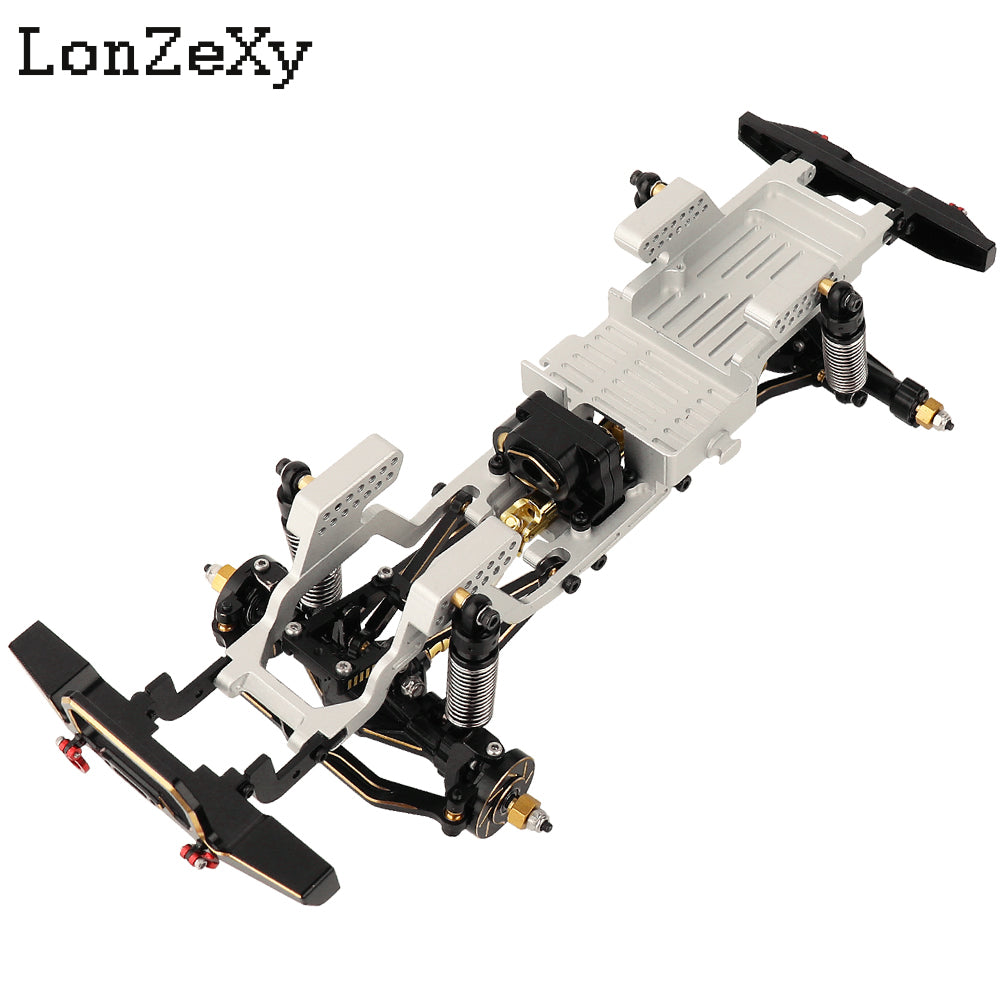 LONZEXY Aluminum Frame Kit+Dumper Fit for TRX4m