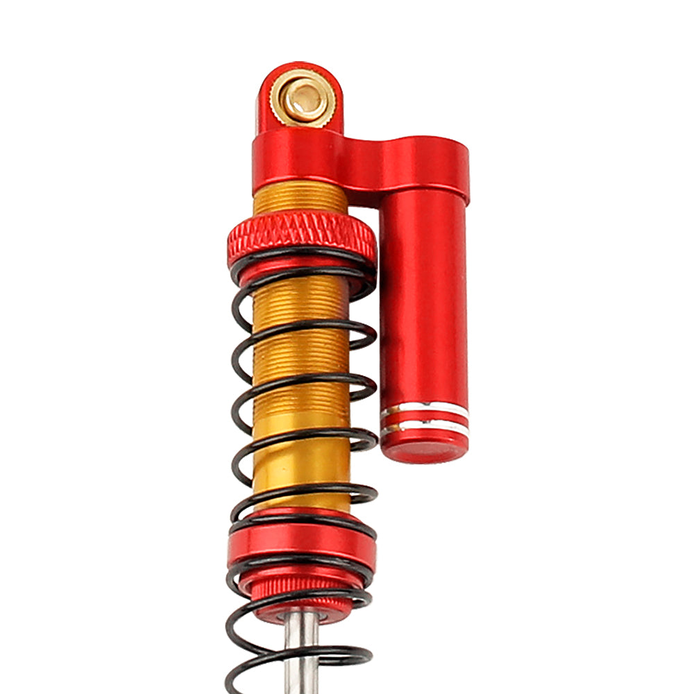 LonZeXy 1/10 RC Crawler Metal Piggyback Shock Absorber 90/95/100/105/110/115mm Oil Damper Negative Pressure Shock For SCX10 TRX4 D90 RC Car Upgrade Parts