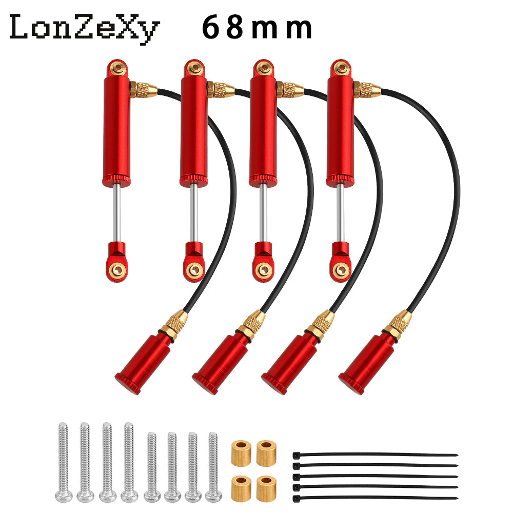 Lonzexy Aluminum One-Way Quick Rebound Damper Shock Absorber S13850 Fit For RC 1/10 RedCat Everest Gen7 Pro /Sport