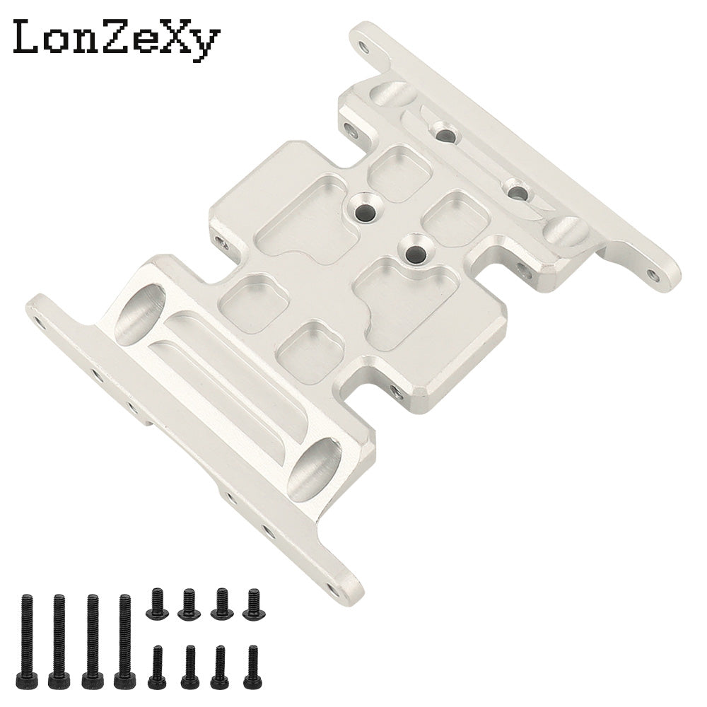 LONZEXY Aluminum Gearbox Mount Base for SCX10