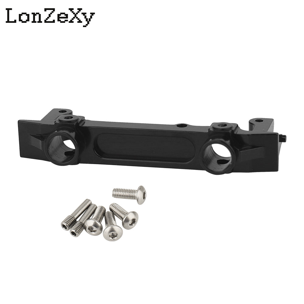 LONZEXY Aluminum Front Rear Chassis Brace Mount for SCX10 II