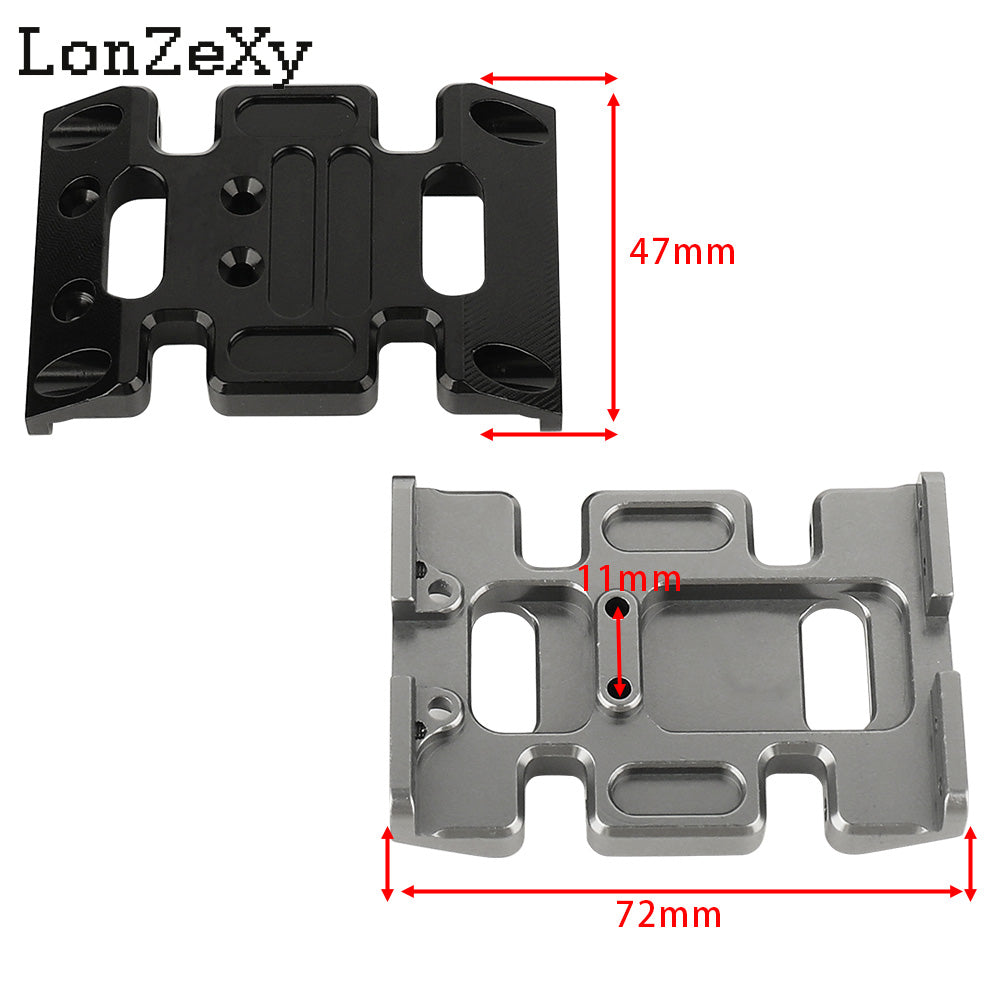LONZEXY Aluminum Alloy Transmission Plate for SCX10 II